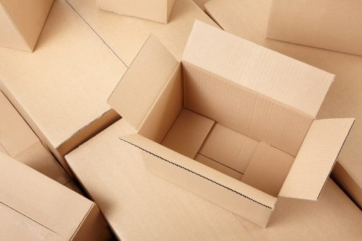 different types of cardboard boxes