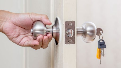 Stay safe when moving by changing the locks in your new home.