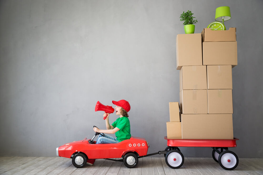 Involving your children in the moving process makes for an easy transition.