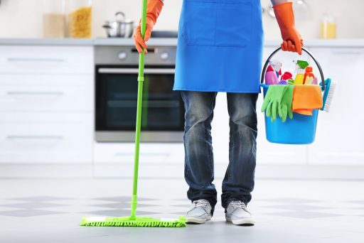cleaning your new home
