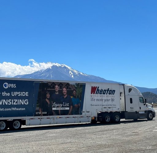 wheaton truck with mountain