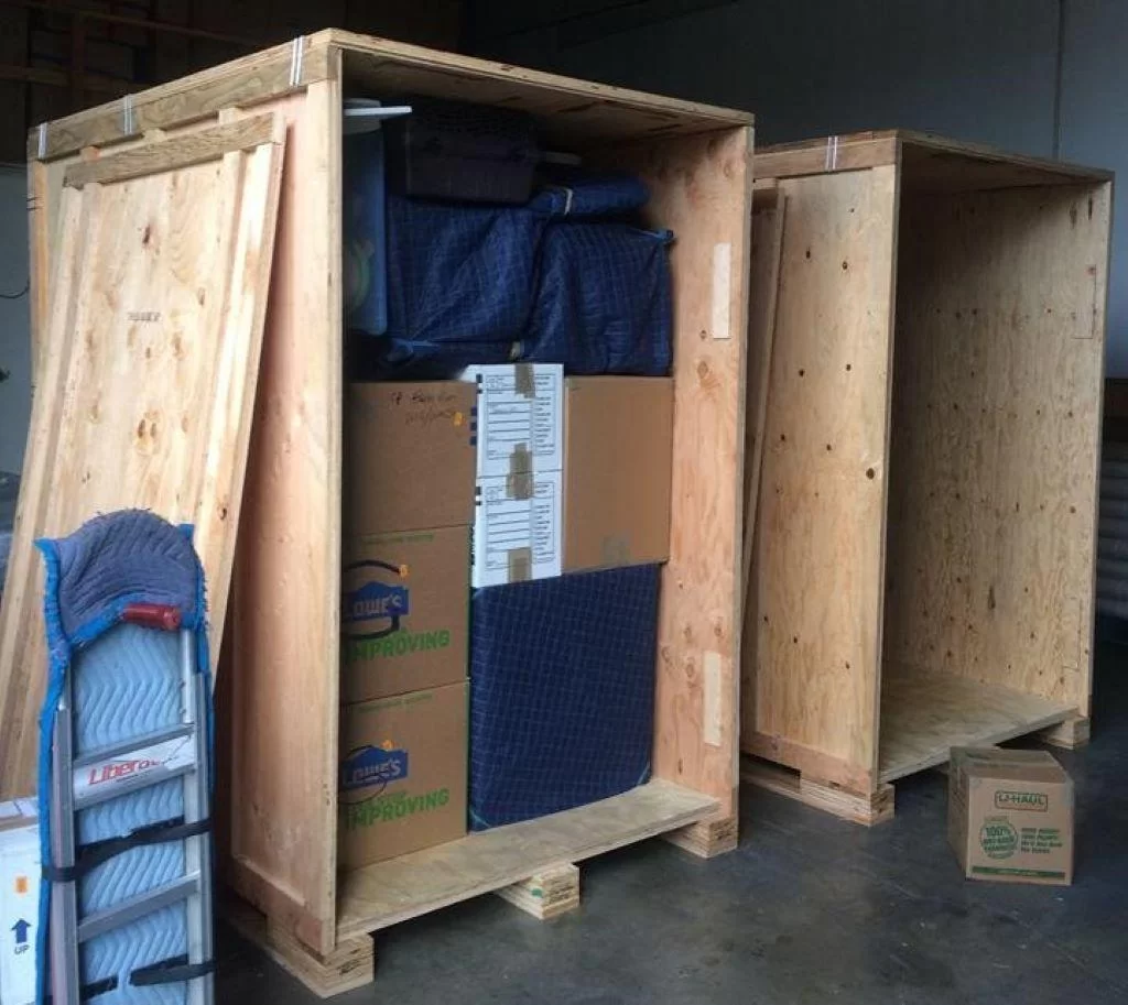 Master Movers Vaulted Storage Packing